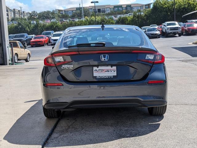 used 2023 Honda Civic car, priced at $22,000