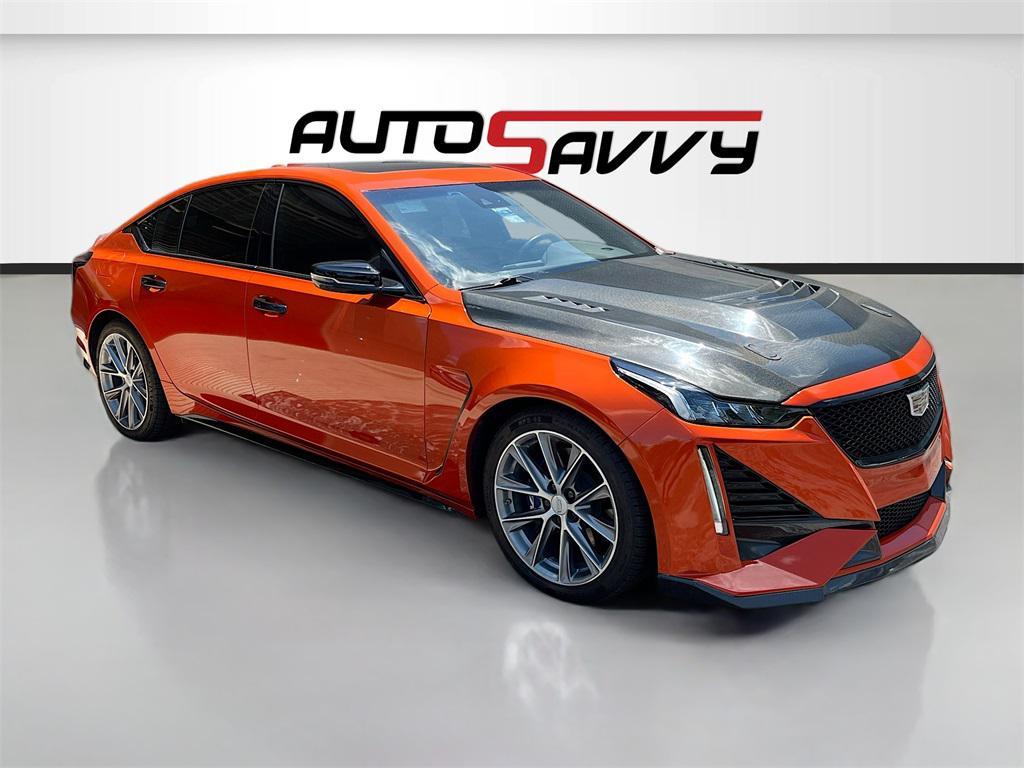 used 2023 Cadillac CT5-V car, priced at $45,000