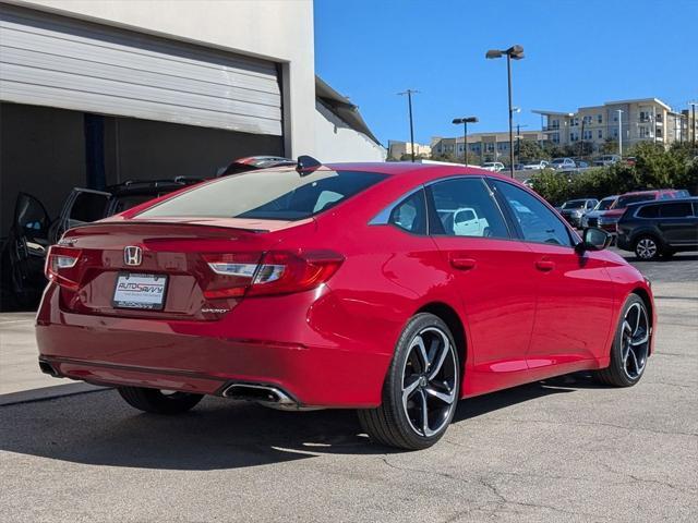 used 2021 Honda Accord car, priced at $21,700