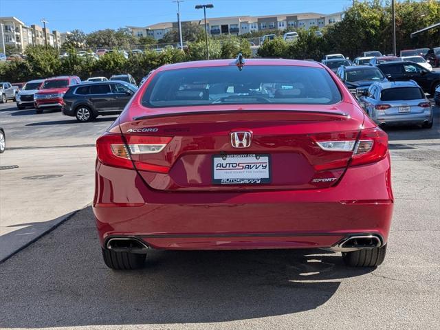 used 2021 Honda Accord car, priced at $21,700