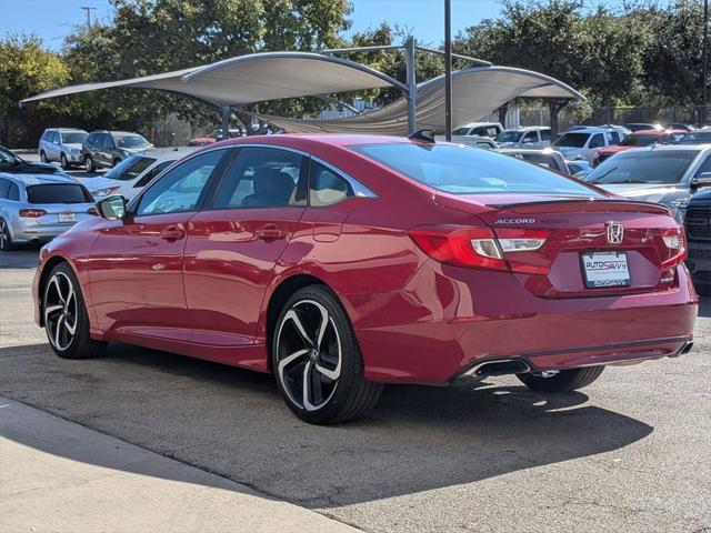 used 2021 Honda Accord car, priced at $21,700