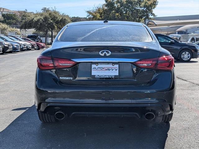 used 2021 INFINITI Q50 car, priced at $21,300