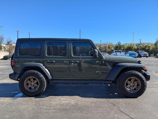 used 2021 Jeep Wrangler Unlimited car, priced at $24,700