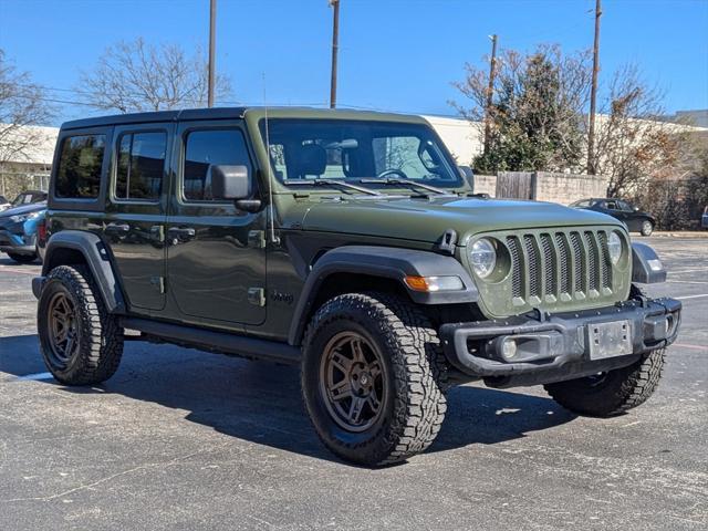 used 2021 Jeep Wrangler Unlimited car, priced at $24,700