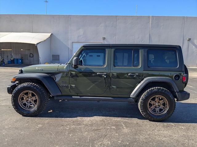 used 2021 Jeep Wrangler Unlimited car, priced at $24,700