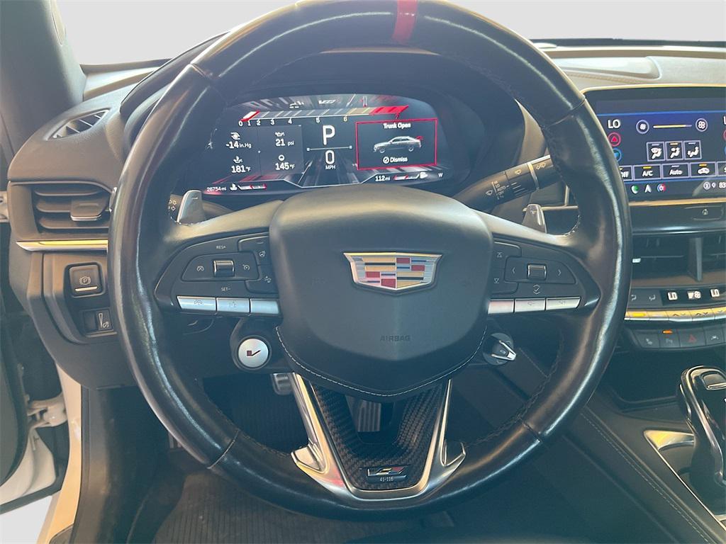 used 2022 Cadillac CT4-V car, priced at $46,000