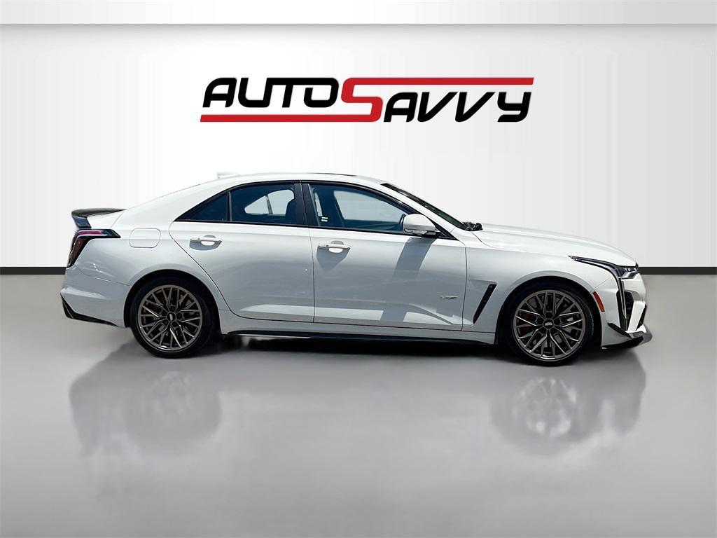 used 2022 Cadillac CT4-V car, priced at $46,000
