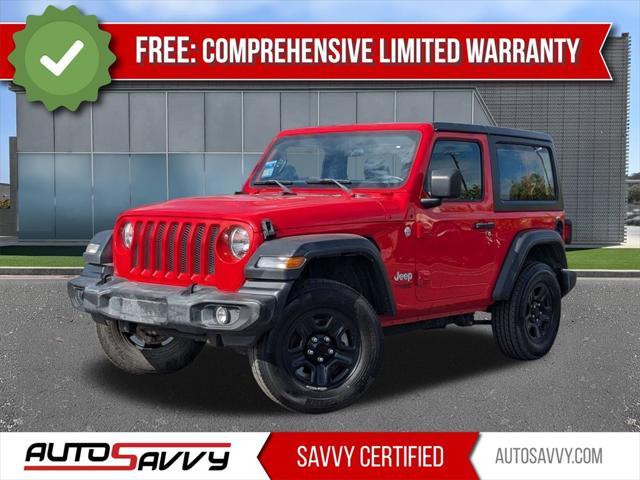 used 2018 Jeep Wrangler car, priced at $19,400