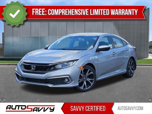 used 2019 Honda Civic car, priced at $17,000
