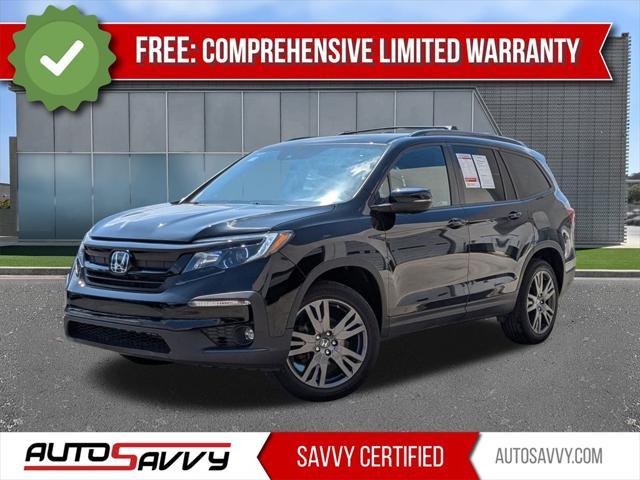 used 2022 Honda Pilot car, priced at $25,000