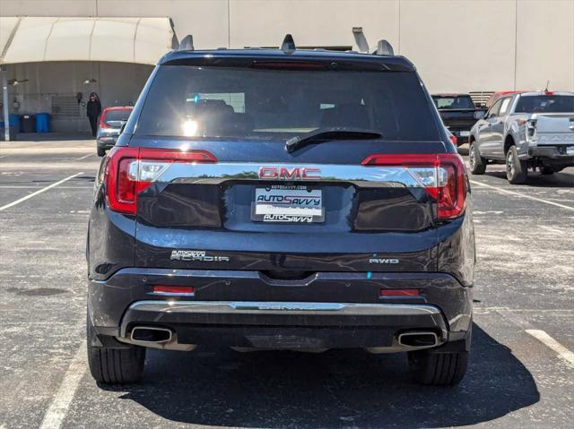 used 2021 GMC Acadia car, priced at $30,400