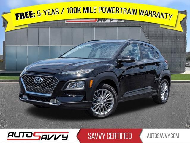 used 2021 Hyundai Kona car, priced at $18,000