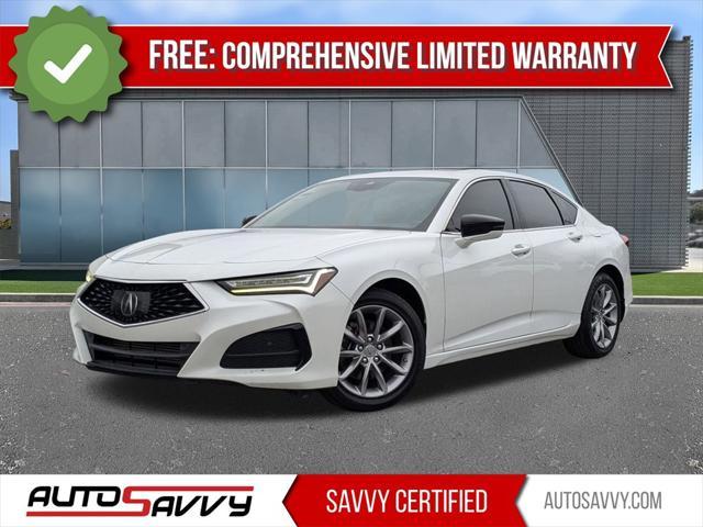 used 2021 Acura TLX car, priced at $22,000