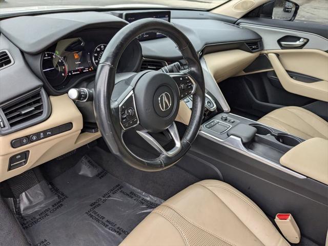 used 2021 Acura TLX car, priced at $21,000