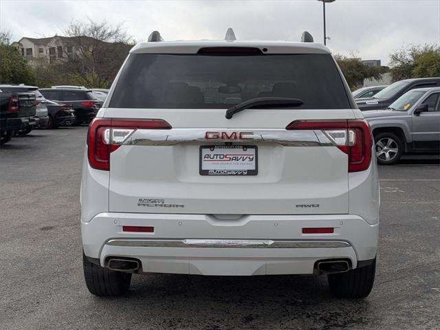 used 2022 GMC Acadia car, priced at $30,800