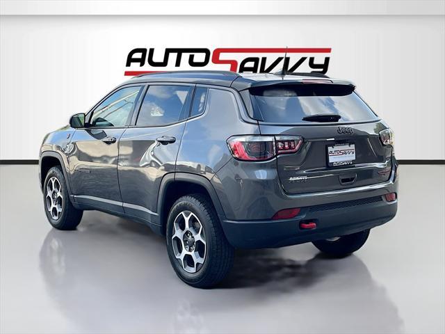 used 2022 Jeep Compass car, priced at $20,400