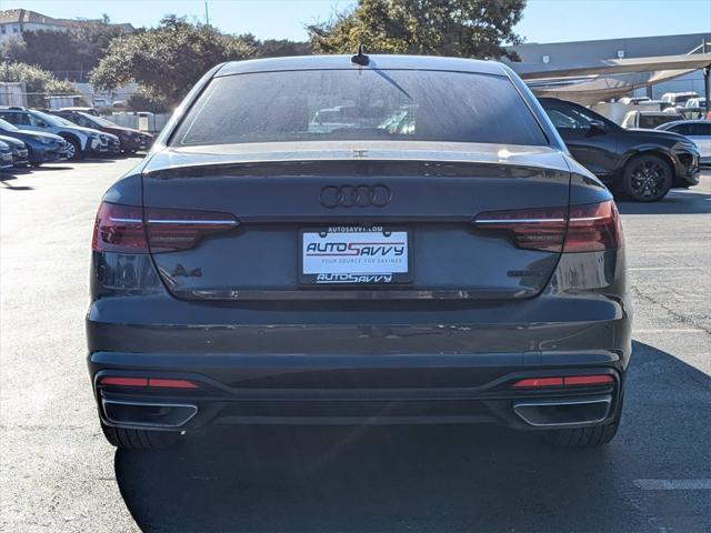 used 2021 Audi A4 car, priced at $24,400