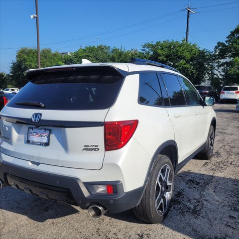used 2022 Honda Passport car, priced at $27,300