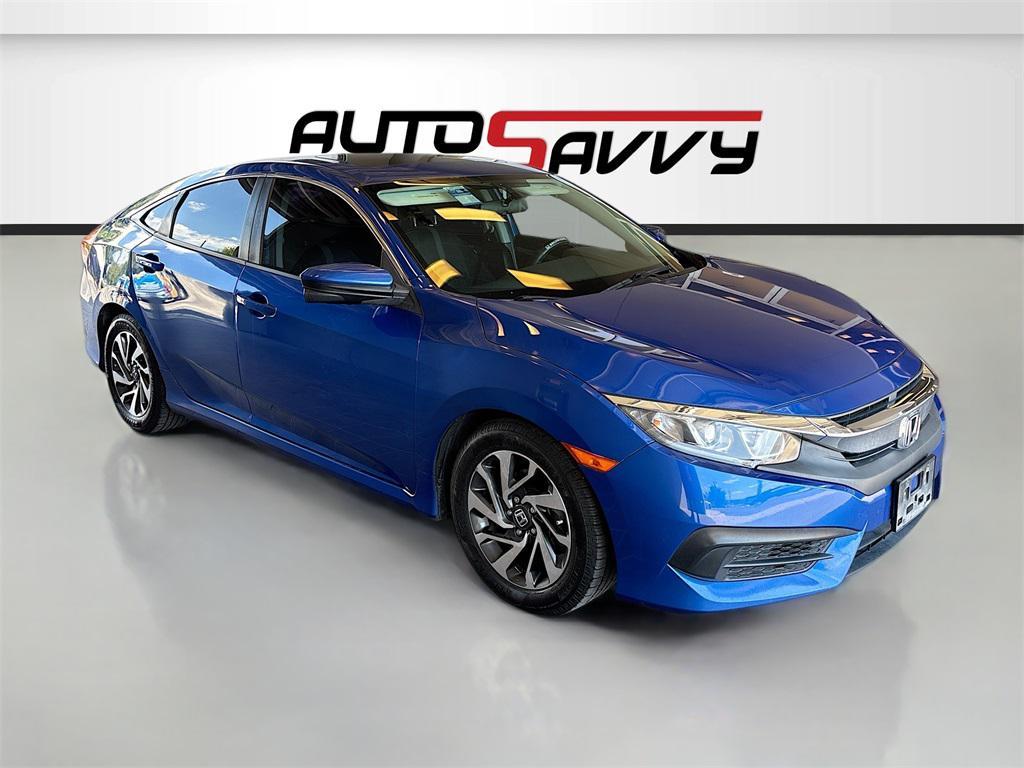 used 2016 Honda Civic car, priced at $10,500