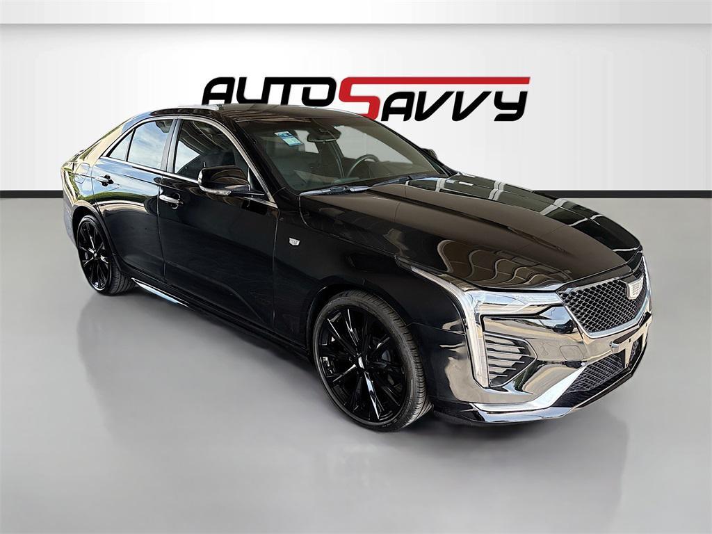 used 2025 Cadillac CT4 car, priced at $30,000