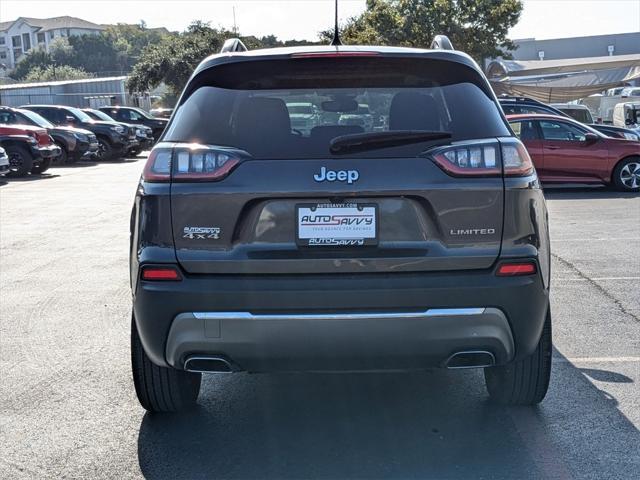 used 2022 Jeep Cherokee car, priced at $21,800