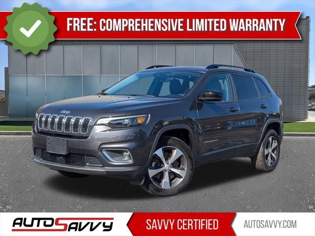 used 2022 Jeep Cherokee car, priced at $21,800