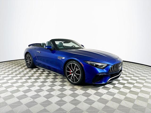 used 2022 Mercedes-Benz AMG SL 55 car, priced at $109,995