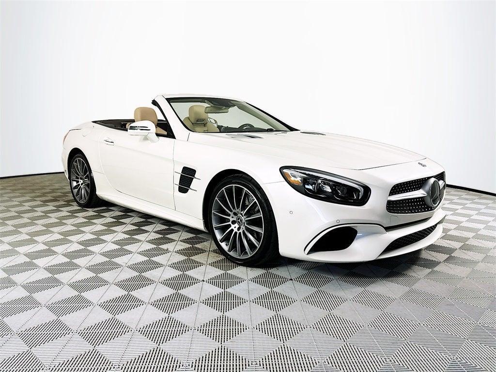 used 2020 Mercedes-Benz SL 550 car, priced at $69,795