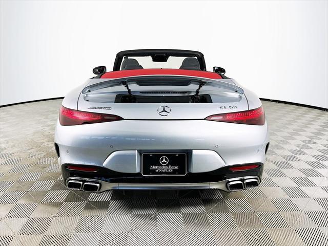 used 2022 Mercedes-Benz AMG SL 63 car, priced at $122,451