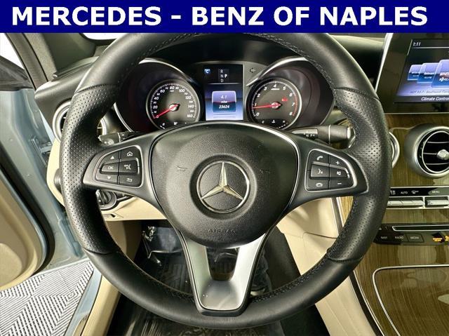 used 2018 Mercedes-Benz GLC 300 car, priced at $24,555