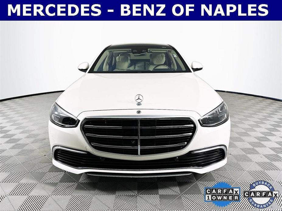 used 2023 Mercedes-Benz S-Class car, priced at $109,990