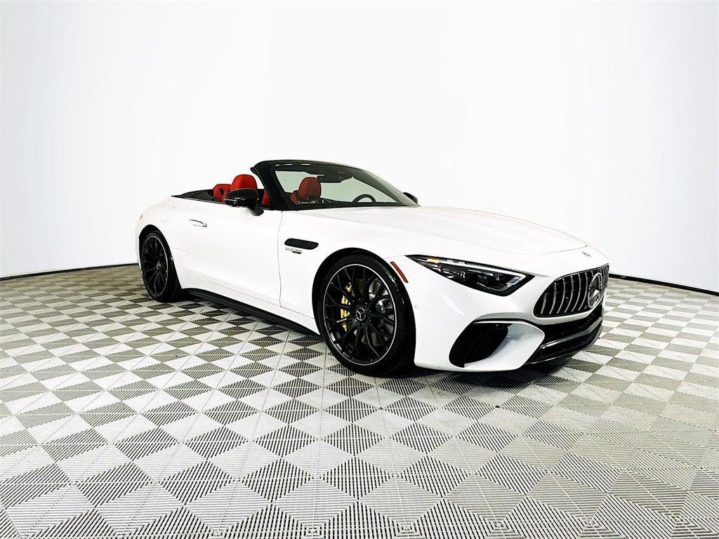 used 2022 Mercedes-Benz AMG SL 55 car, priced at $101,595