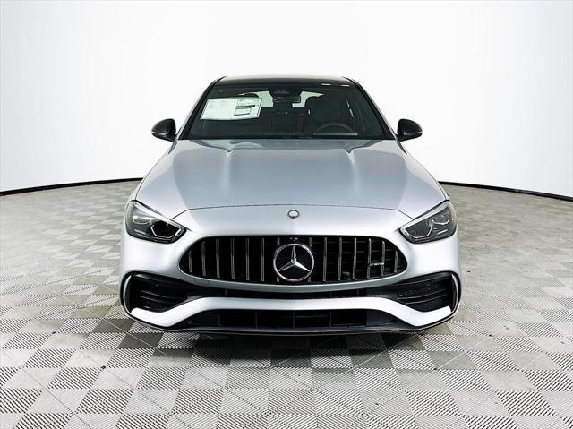 new 2025 Mercedes-Benz AMG C 43 car, priced at $67,835