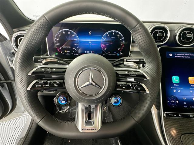 new 2025 Mercedes-Benz AMG C 43 car, priced at $67,835