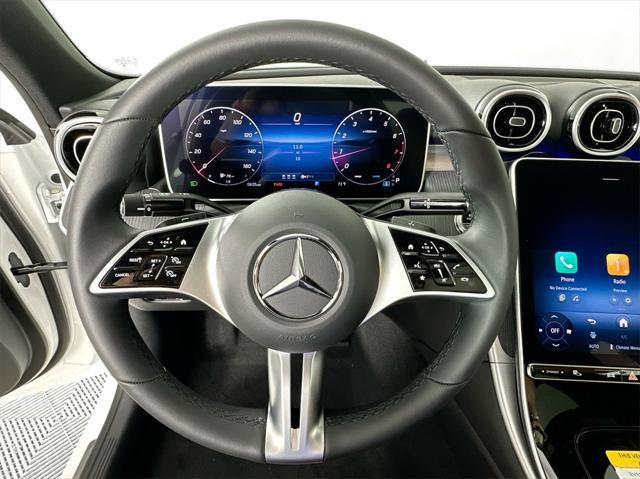 new 2025 Mercedes-Benz C-Class car, priced at $51,685