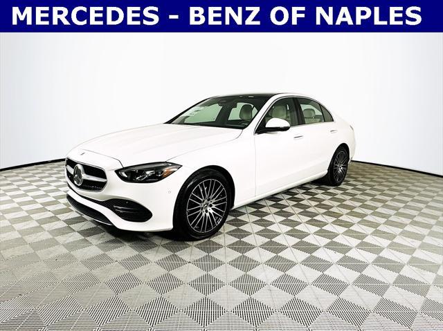 used 2024 Mercedes-Benz C-Class car, priced at $44,555