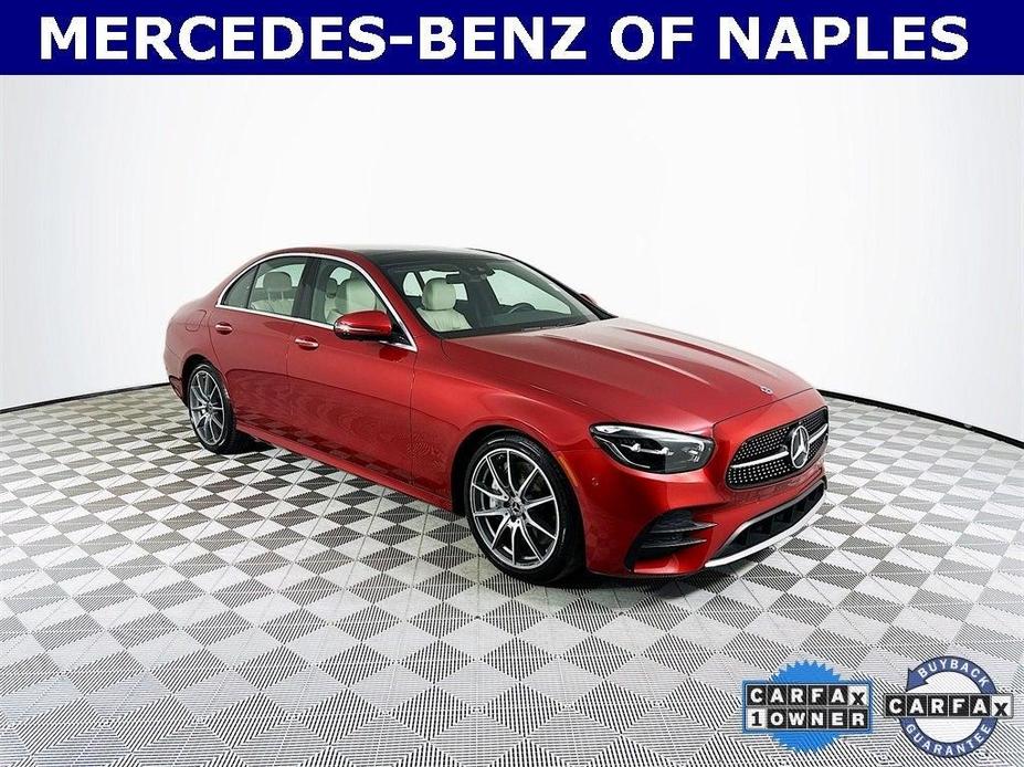 used 2021 Mercedes-Benz E-Class car, priced at $41,555