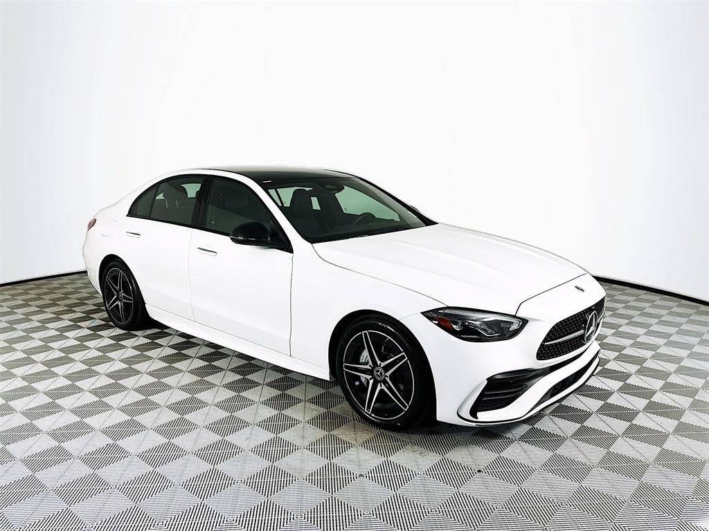 used 2023 Mercedes-Benz C-Class car, priced at $36,985