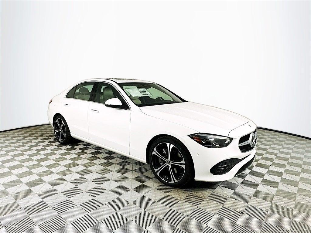 new 2025 Mercedes-Benz C-Class car, priced at $50,235