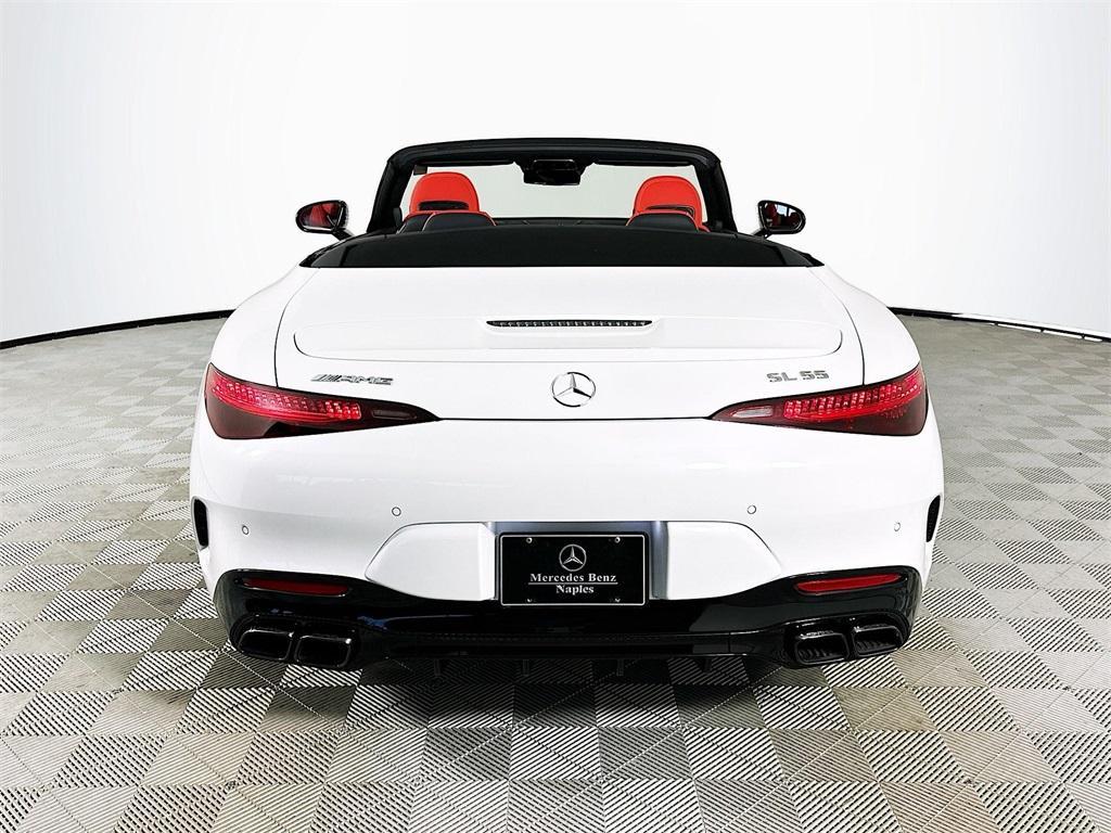 used 2025 Mercedes-Benz AMG SL 55 car, priced at $141,985