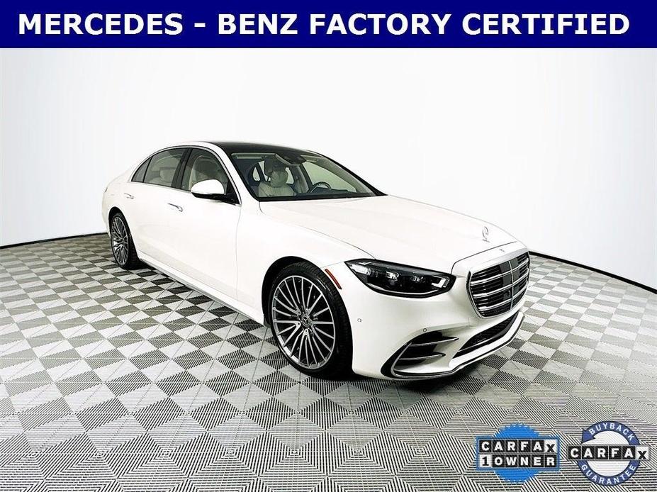 used 2023 Mercedes-Benz S-Class car, priced at $92,995