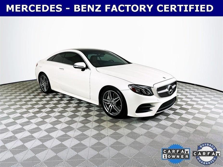 used 2020 Mercedes-Benz E-Class car, priced at $42,405