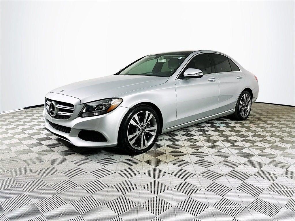 used 2018 Mercedes-Benz C-Class car, priced at $16,985