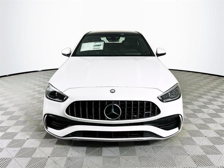 new 2024 Mercedes-Benz AMG C 43 car, priced at $75,420