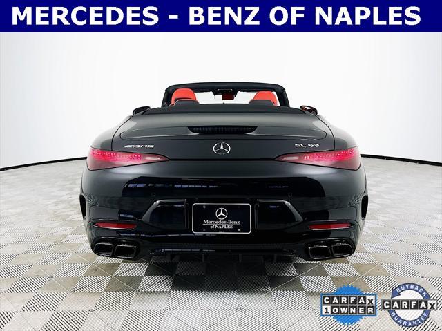 used 2022 Mercedes-Benz AMG SL 63 car, priced at $131,758