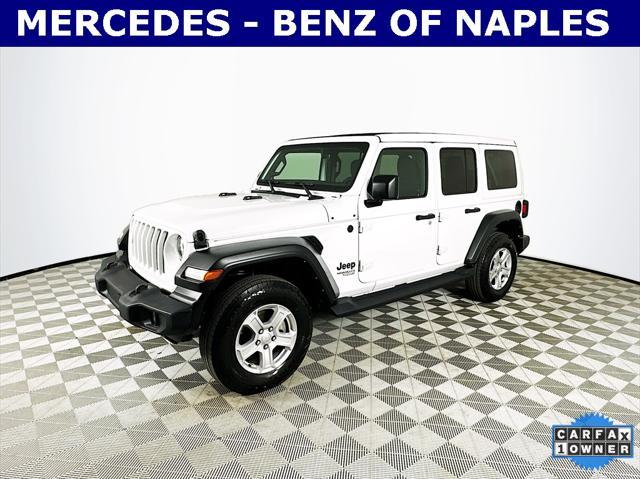 used 2021 Jeep Wrangler Unlimited car, priced at $28,322