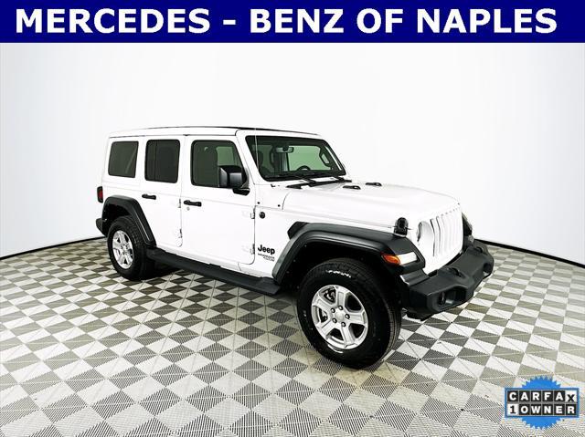 used 2021 Jeep Wrangler Unlimited car, priced at $28,322