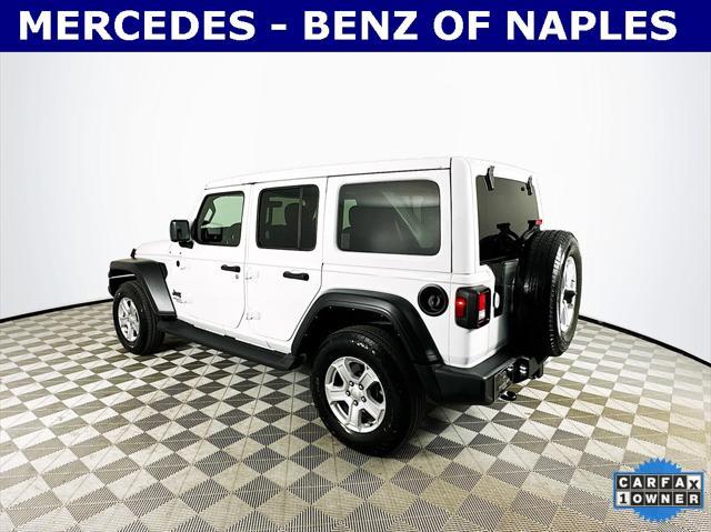 used 2021 Jeep Wrangler Unlimited car, priced at $28,322