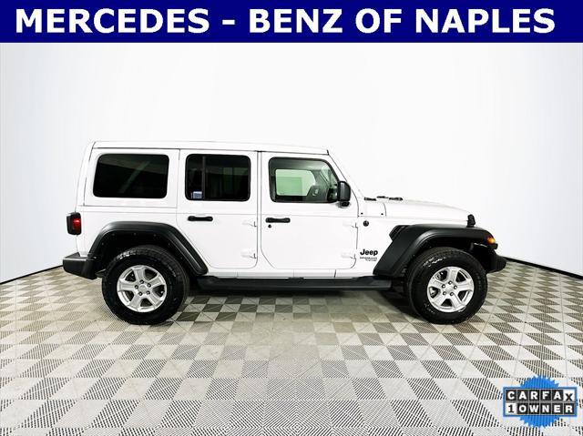 used 2021 Jeep Wrangler Unlimited car, priced at $28,322