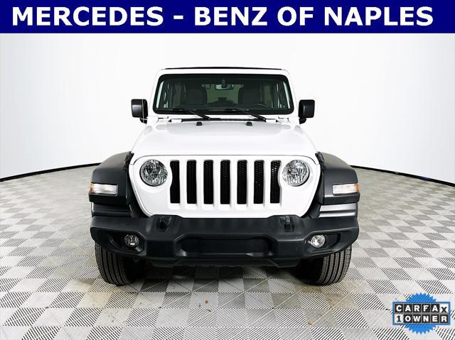 used 2021 Jeep Wrangler Unlimited car, priced at $28,322